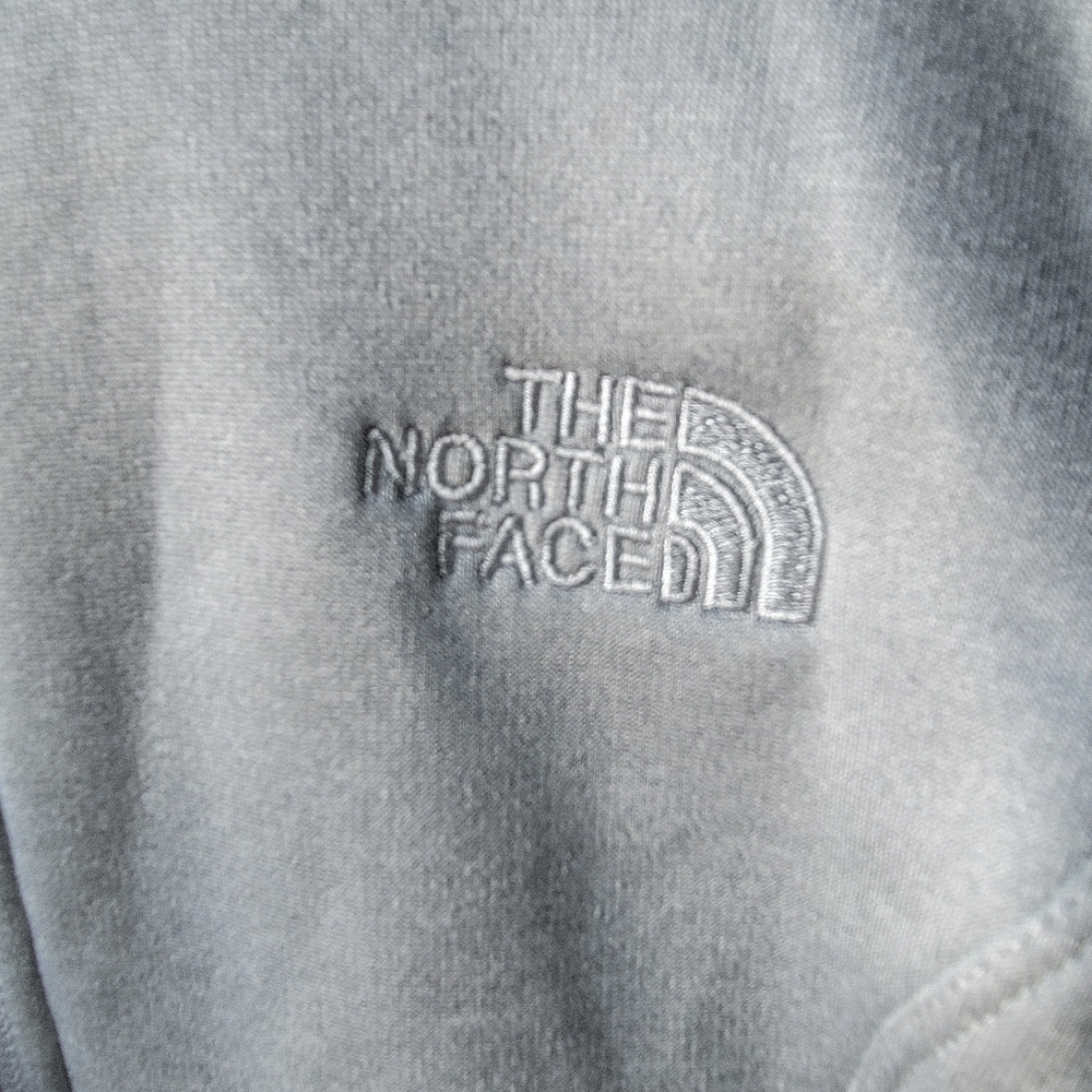 The North Face Jacket Womens SP Gray Full Zip Stretch Fleece Outdoors Warm - Picture 3 of 11